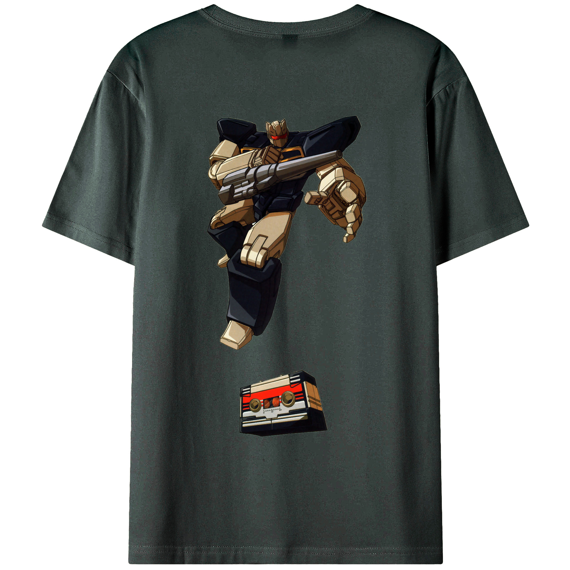 （画像用）  綿100％ メンズ半袖Tシャツ（バックプリント） 通気性